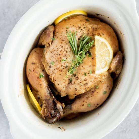 Fall Apart Slow Cooker Chicken
