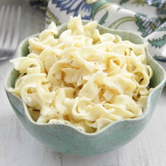 Creamy Garlic Noodles