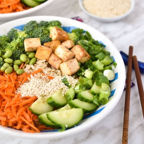 Teriyaki Bowls with Tofu