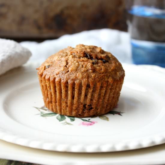 Carrot and Date Muffins