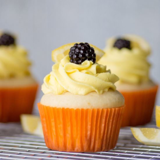 Gluten-Free Lemon Cupcakes