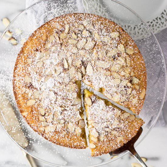 Almond Cardamom Cake