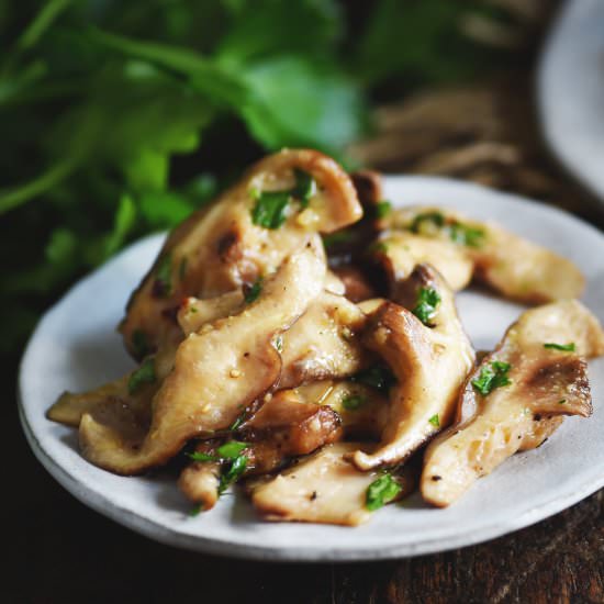 Garlic Mushrooms