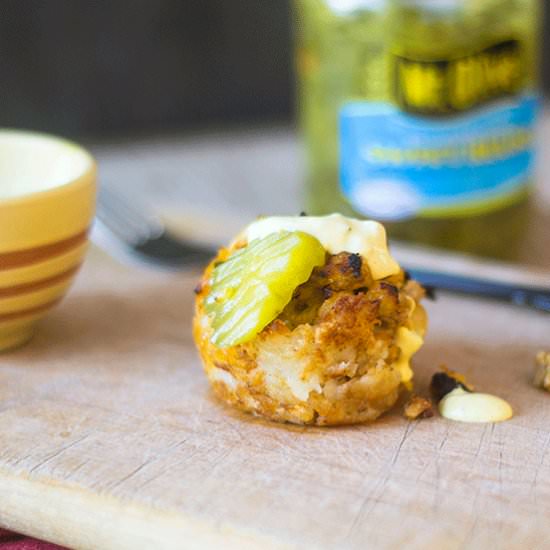 Turkey Cheeseburger Tater Tots