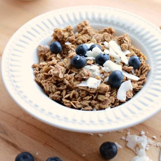 Healthy Coconut Granola