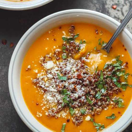 Creamy Sweet Potato Coconut Soup