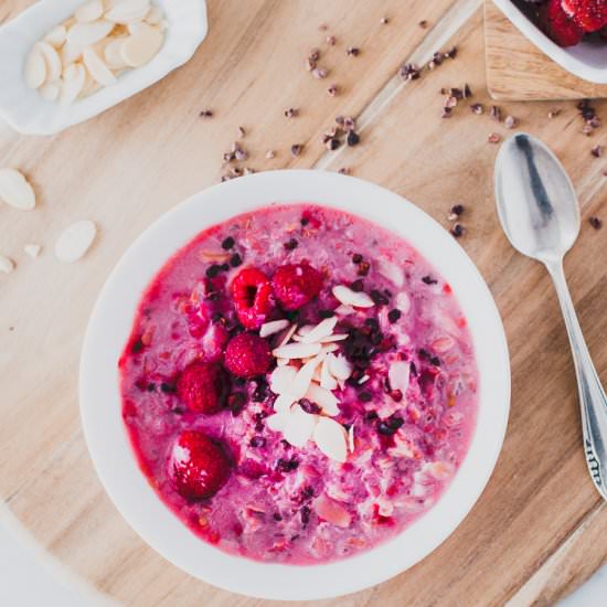 Crispy Raspberry Oats