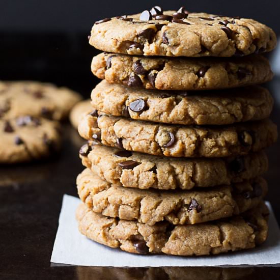 Oil Free Peanut Butter Cookies