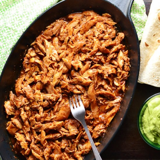 Pulled Chicken the Healthy Way