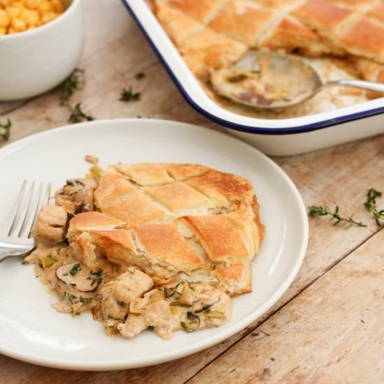 Quorn Chicken Pie