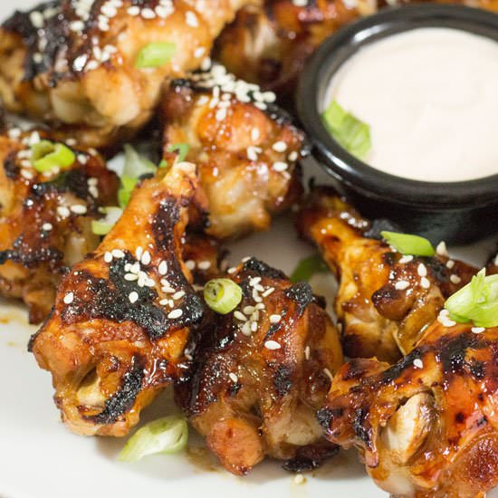 Easy Oven Baked Korean Drumettes