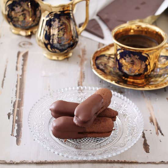 Three Chocolate Cookies