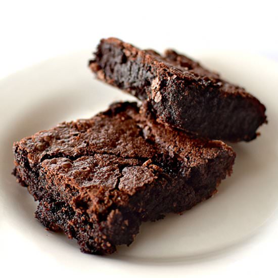 Dairy Free Gooey Brownies