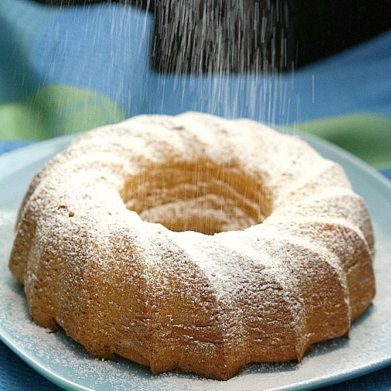 Vegan Mango Bundt Cake