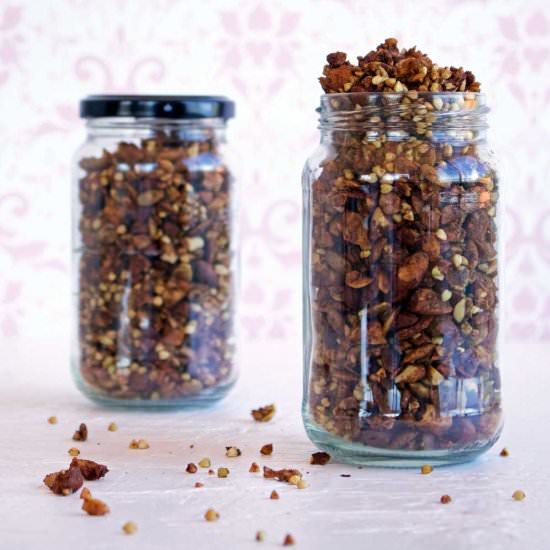Ginger Nut Buckwheat Granola