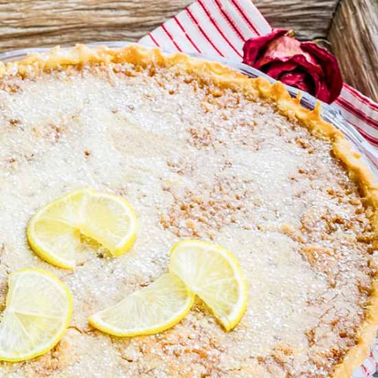 GF Rustic French Lemon Tart