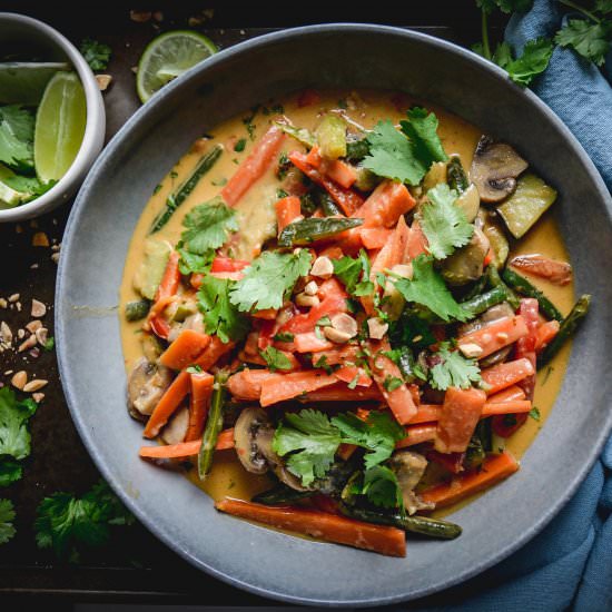 vegetable coconut curry