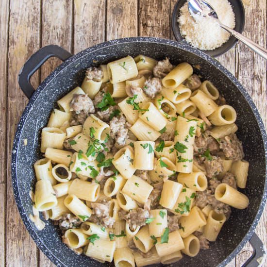 Creamy Pasta Boscaiola