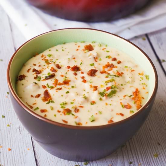 Cream Cheese Potato Bacon Soup