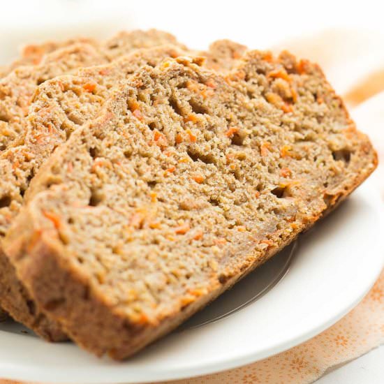 Healthy Carrot Cake Banana Bread