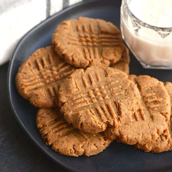 Low Carb Peanut Butter Cookies