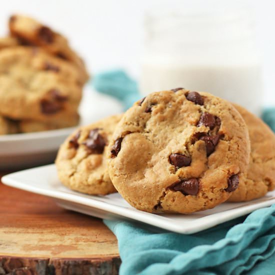 Vegan Chocolate Chip Cookies