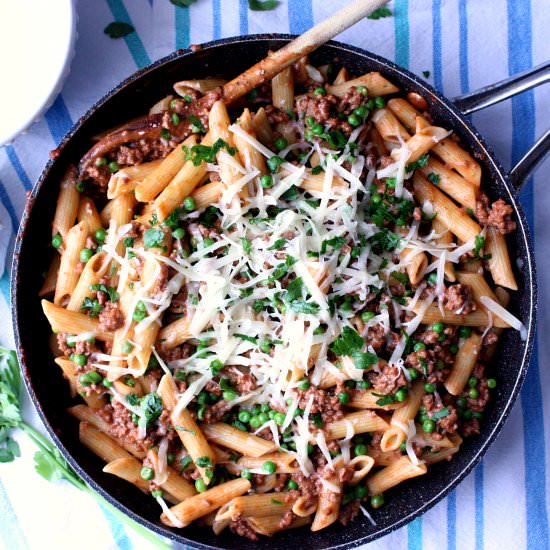 HOMEMADE HAMBURGER HELPER