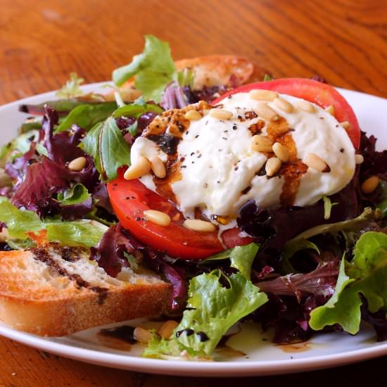 Panzanella Caprese Salad