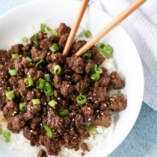 Korean Ground Beef