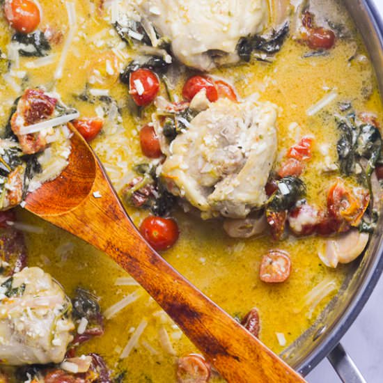 Creamy Asiago Chicken