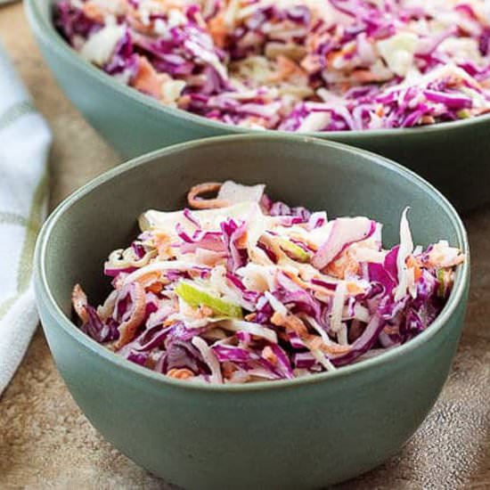 Coleslaw with Vinegar Dressing
