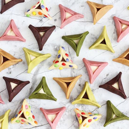 Colorful Hamantaschen
