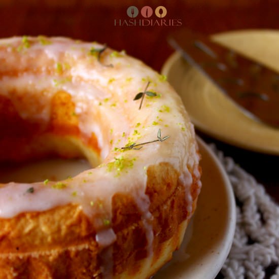 Lemon & Thyme Glazed Cake Recipe