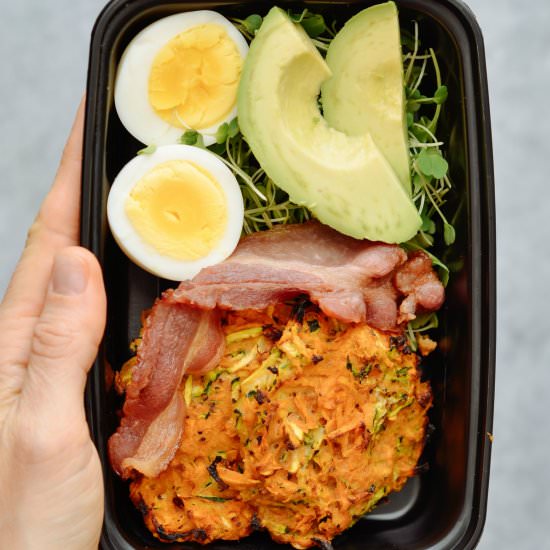 Zucchini & Sweet Potato Hashbrowns