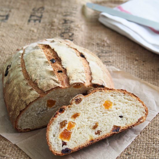 Crusty Fruit Loaf