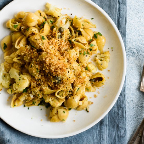 Lemony Cauliflower Pasta