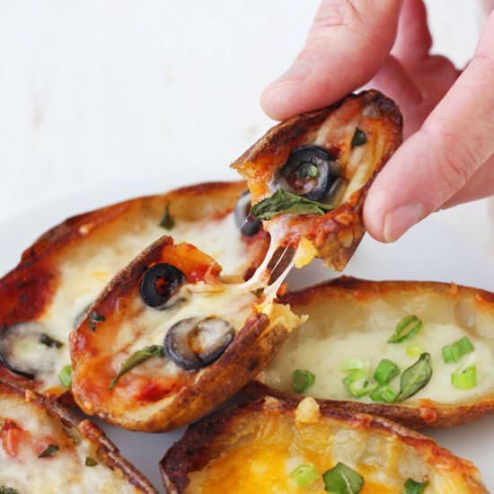 Toaster Oven Potato Skins