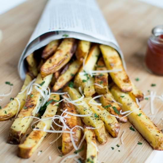 Parmesan, Garlic & Herb Chips