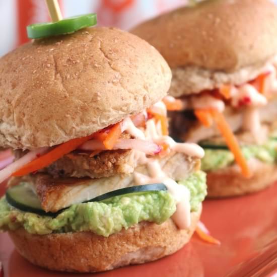Banh Mi Pork Sliders