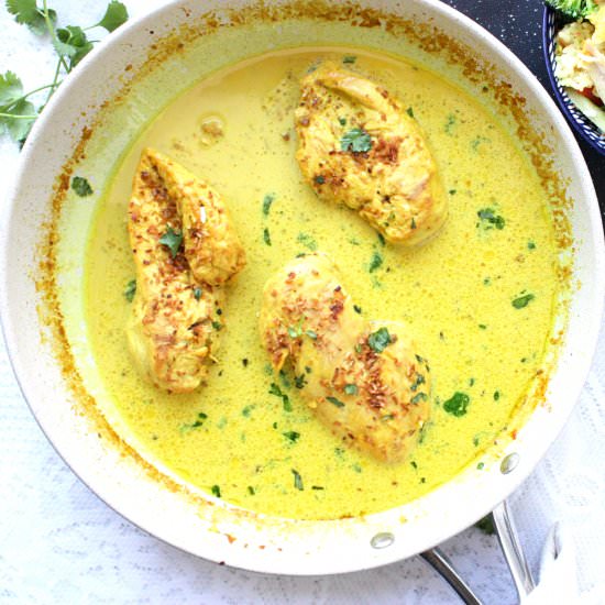 Toasted Coconut Chicken