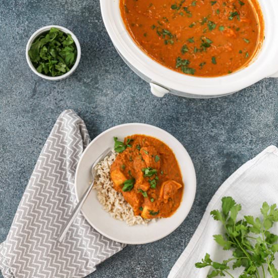 slow cooker chicken tikka masala