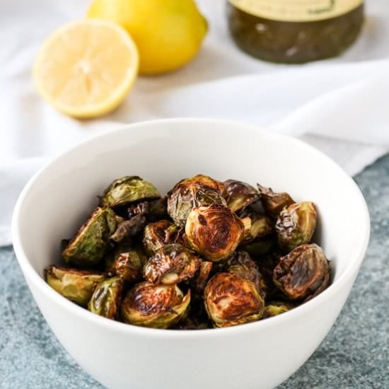 simple roasted brussels sprouts