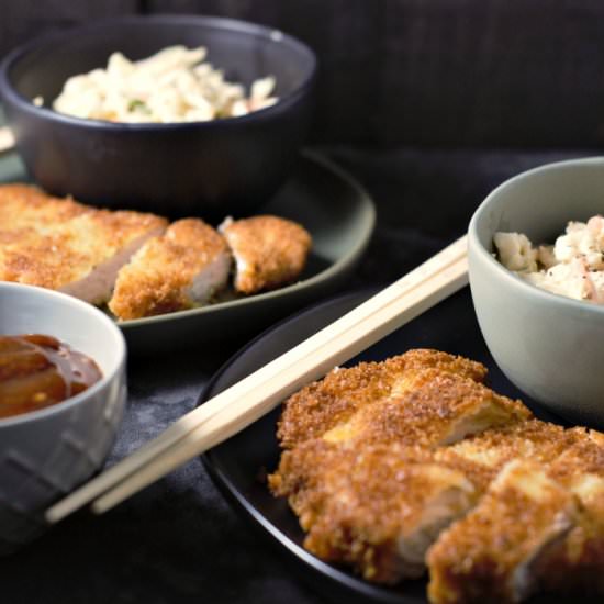 Tonkatsu and Homemade Sauce