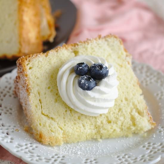 Vanilla Bean Chiffon Cake