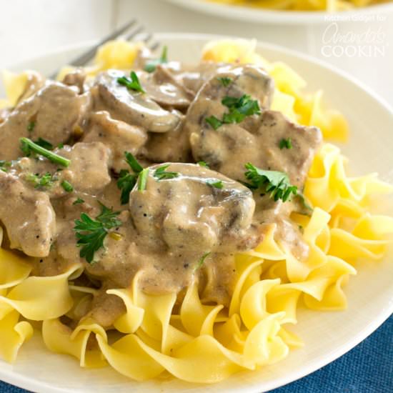 Beef Stroganoff