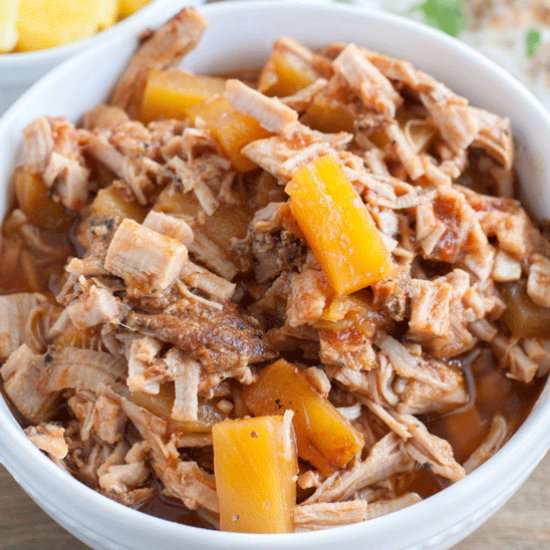 Slow Cooker Pineapple Pork