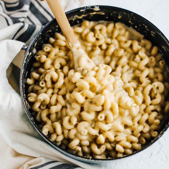 Stovetop Green Chili Mac and Cheese