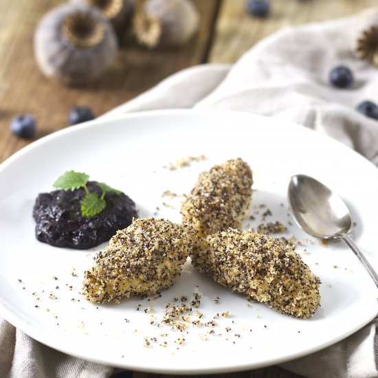 sweet curd dumplings