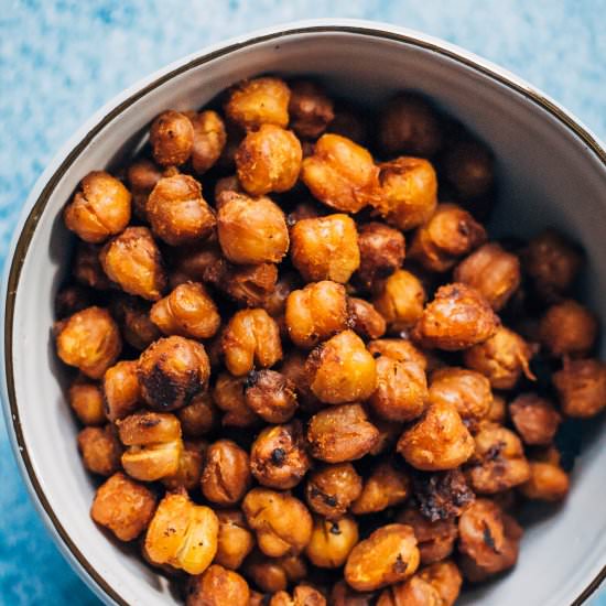 Vegan Bacon Chickpeas