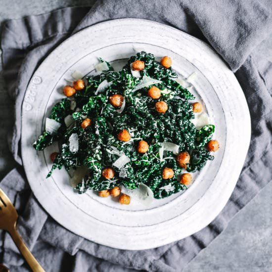 Kale Caesar Salad